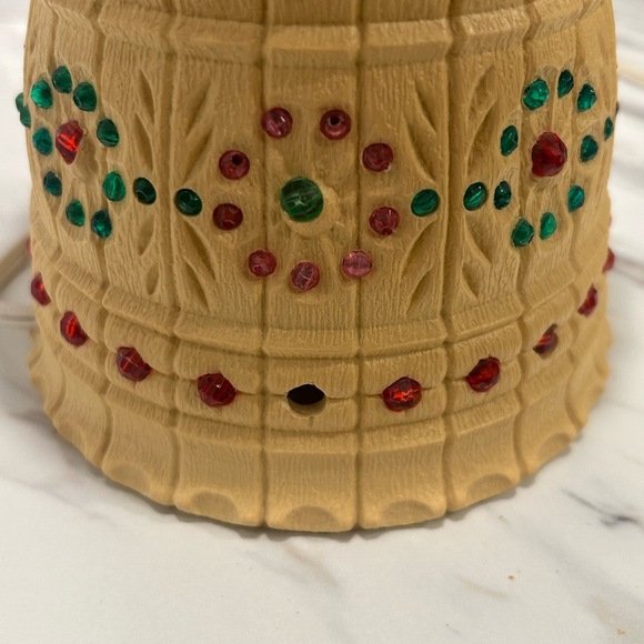 Vintage Multicolor lawnware lamp - Picture 6 of 9